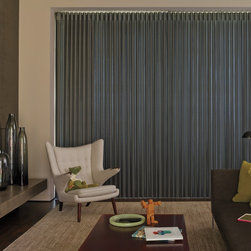 Hunter Douglas Luminette Window Coverings - Vertical Blinds
