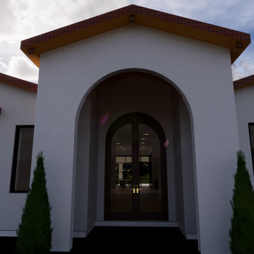 Exterior Entry Render