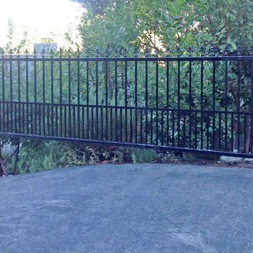Custom Gate--Automatic Wrought Iron