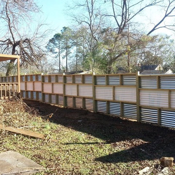 Wood, Metal and PVC Fence