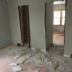 Master Bedroom Bathroom Tile Instal - Home Improvement