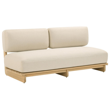 Reavan Cream Outdoor Lounge Sofa