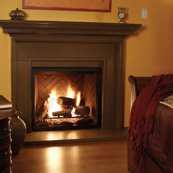 Town & Country TC30 Series 32'' x 32'' Clean Face DV Gas Fireplace - Indoor Fireplaces
