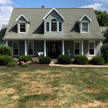 Cedar Impressions Siding with Replacement Windows and Door