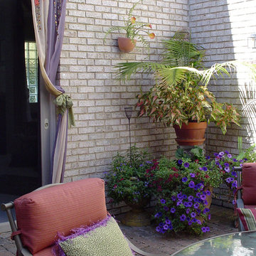 My inner courtyard outdoor space