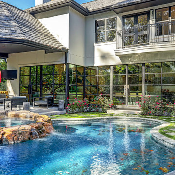 Small profile Glass Wall project Houston Tx