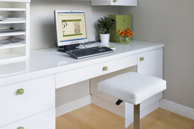 Trendy home office photo in San Francisco