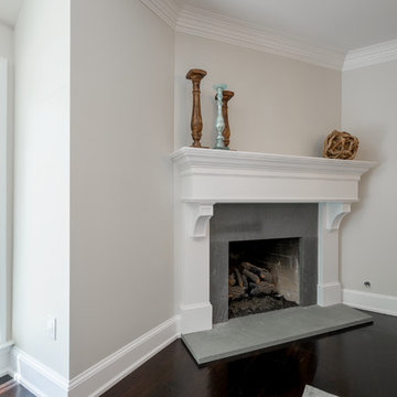 The Brady Bunch --Dining Room Fireplace