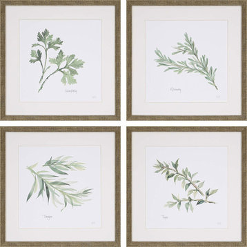Herbs, 4 Panels