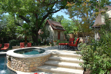 Example of a classic pool design in Austin