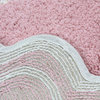 Allure Collection Absorbent Cotton Machine Washable Rug 17"x24", Pink