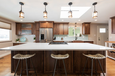 Mountain style kitchen photo in Salt Lake City