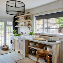 Room Tour: Recycled Rustic Style for a Utility and Pantry Space