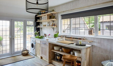 Room Tour: Recycled Rustic Style for a Utility and Pantry Space