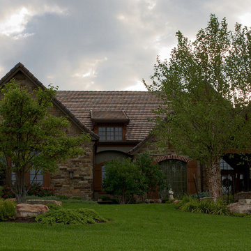 Warm Traditional-Style Custom Home