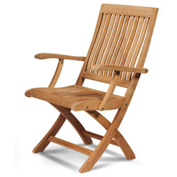 Farmhouse Outdoor Folding Chairs by Curated Maison
