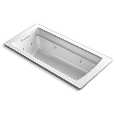 Kohler Archer 66" X 32" Drop-In Whirlpool, White