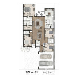 Oak Alley Floor plan - Products