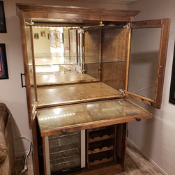 Bar Cabinet and Side Table - China Cabinets And Hutches