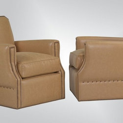 389 - Swivel Chair - Armchairs And Accent Chairs