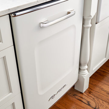 Big Chill Retro Dishwasher in White