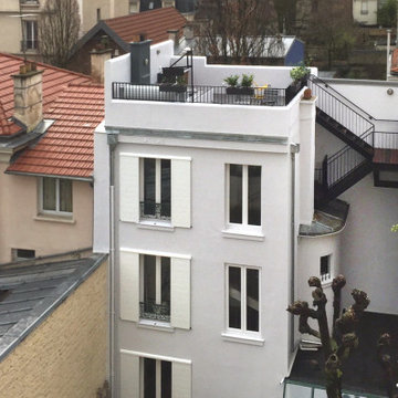 Delerue: surélévation et création d'une terrasse