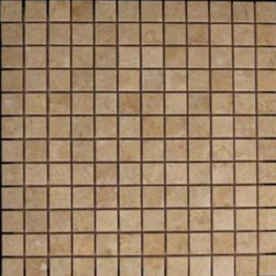 Crema Marfil Marble 1x1 Mosaic Tile Polished - Home Accessories & Decor
