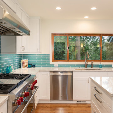 Luxurious Kitchen Remodel with Chef's range