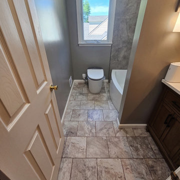 Double Bathroom Remodel in Woodbridge, Virginia