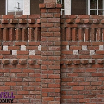 Brick Patio Screen Wall
