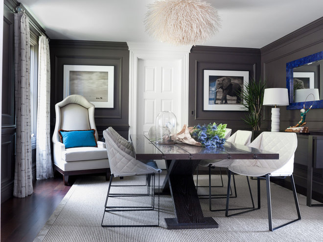 Contemporary Dining Room by Jeff Schlarb Design