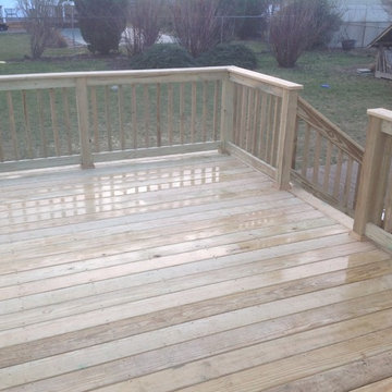 ACQ Pressure Treated Decking