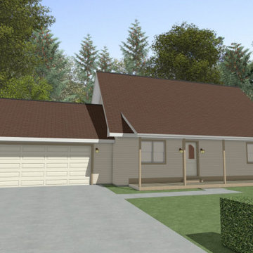 Home Remodel / Modernization - front - before