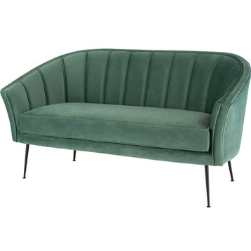 Nuevo Furniture Aria Double Seat Sofa in Green