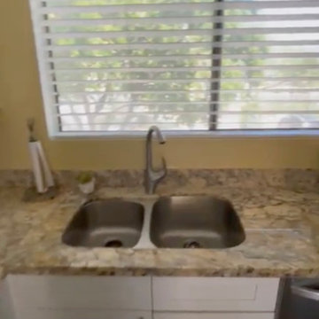 Modified European Kitchen and Bathroom Cabinetry Reface