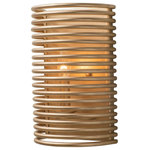 Kalco - Emery 8x12" 1-Light Midcentury Sconce by Kalco - From the Emery collection  this Midcentury 8Wx12H inch 1 Light Sconce will be a wonderful compliment to  any of these rooms: Living Room; Bedroom; Family Room; Dining Room