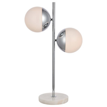Living District Ld6154C Influx 2-Light Table Lamp