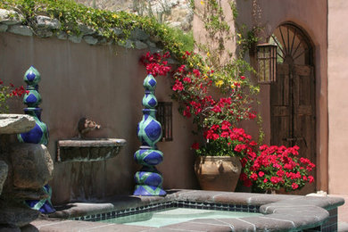 Pool - mediterranean pool idea in Phoenix