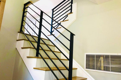 Example of a staircase design in Orange County
