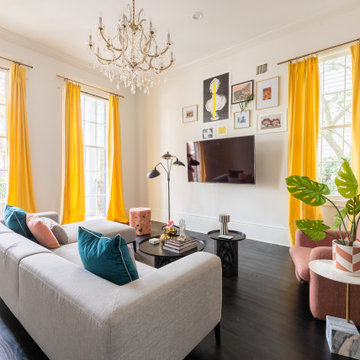 Eclectic Family Room