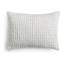 Vera Wang Marble Shibori Crochet Decorative Pillow, 15" x 20" - Bloomingdales.co - Products