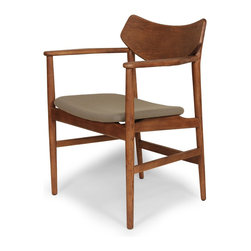 Danish wood dining chair, NYC, modern classic, - Dining Chairs