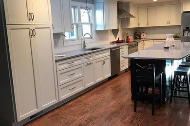 Kitchen photo in Boston