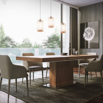 Palerma Extendable Table Walnut