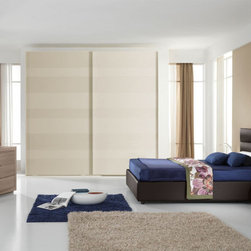 Delta 02 Upholstered Italian Bed | Bedroom Set by Spar - Bedroom Furniture Sets