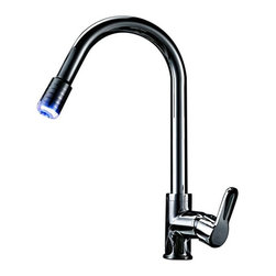 Pull Down LED Kitchen Sink Faucet - Kitchen Faucets