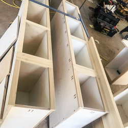 A Frame Chalet style addition and remodel - Storage Cabinets
