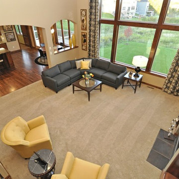 Craftsman Home With Indoor Sports Court
