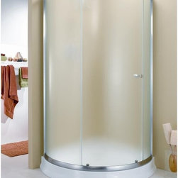 Fleurco Banyo Amalfi Arc 3 36" x 36" Frameless Shower Enclosure EAX363 - Bath Products