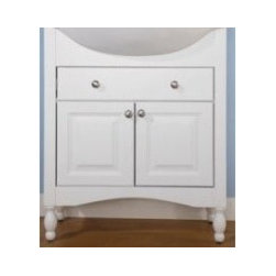 Empire Industries Empire Windsor White Bathroom Vanity - Bathroom Vanities And Sink Consoles